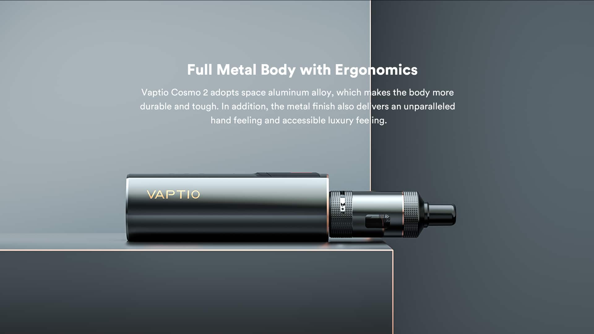 VAPTIO COSMO 2 KIT套裝|2000mAh電池|三段輸出調整|Type-C快充電子煙主機-1 VAPTIO COSMO 2 KIT套裝|2000mAh電池|三段輸出調整|Type-C快充電子煙主機-1
